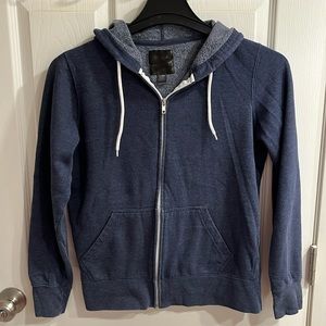 Full Tilt Blue Zip Up Hooded Jacket